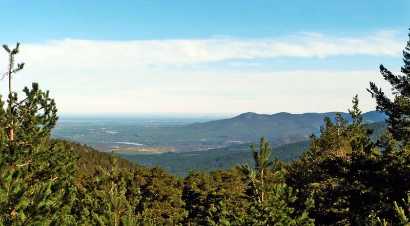 Panorámica del camino schmidt
